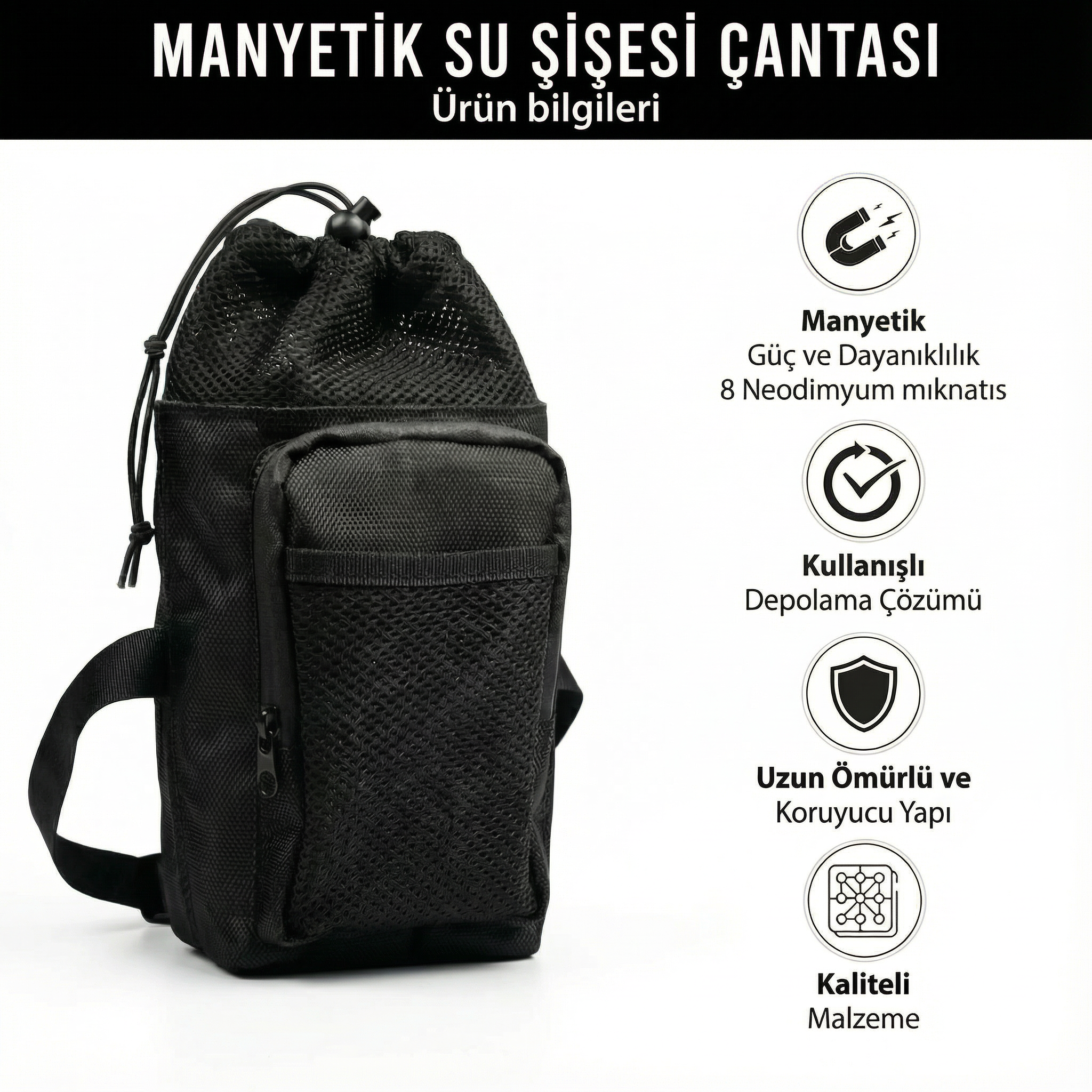 Manyetik Spor Çantası